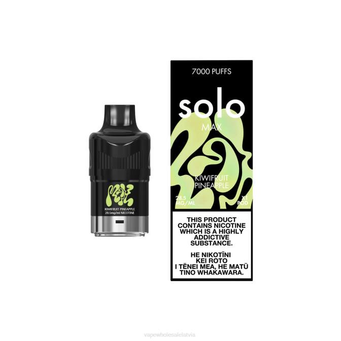 Electronic Cigarette Wholesale - Solo MAX pod kivi ananāss 4F0H87