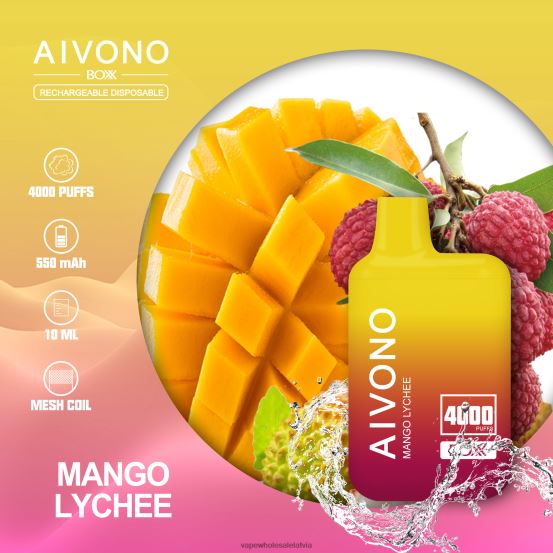 Vape Wholesale Supplies - Aivono AIM BOXX 4000 mango ličī VZTB6216