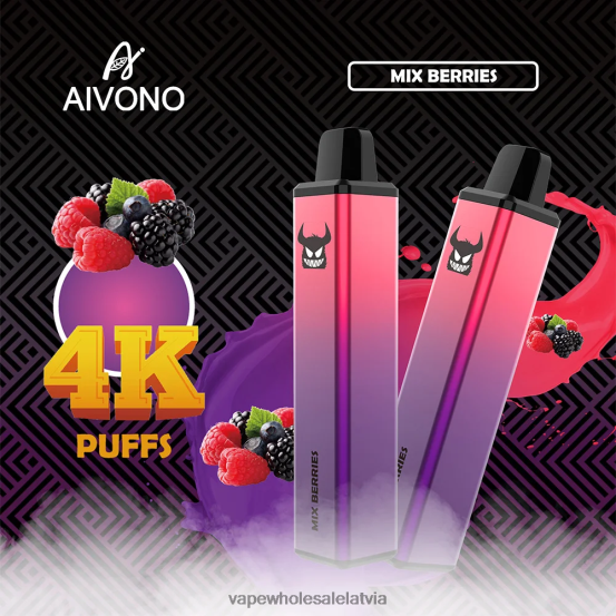 E Cigarette Wholesale - Aivono AIM FREAK 4000 jauktas ogas VZTB6260