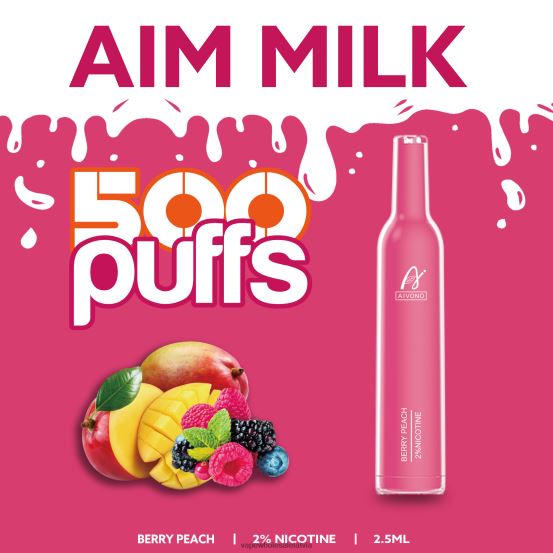 E Cigarette Wholesale - Aivono AIM MILK 500 ogu persiks VZTB6273