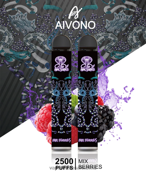 E Cigarette Wholesale - Aivono AIM SNAKE 2500 sajauc ogas VZTB6312