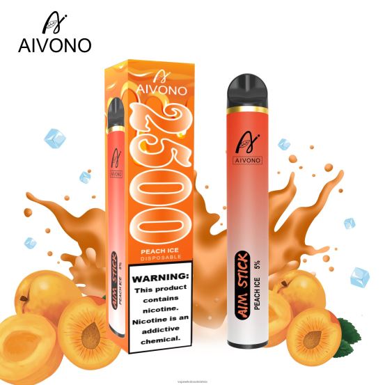 Elektroniskā Cigarete Cena - Aivono AIM STICK 2500 persiku ledus VZTB6144