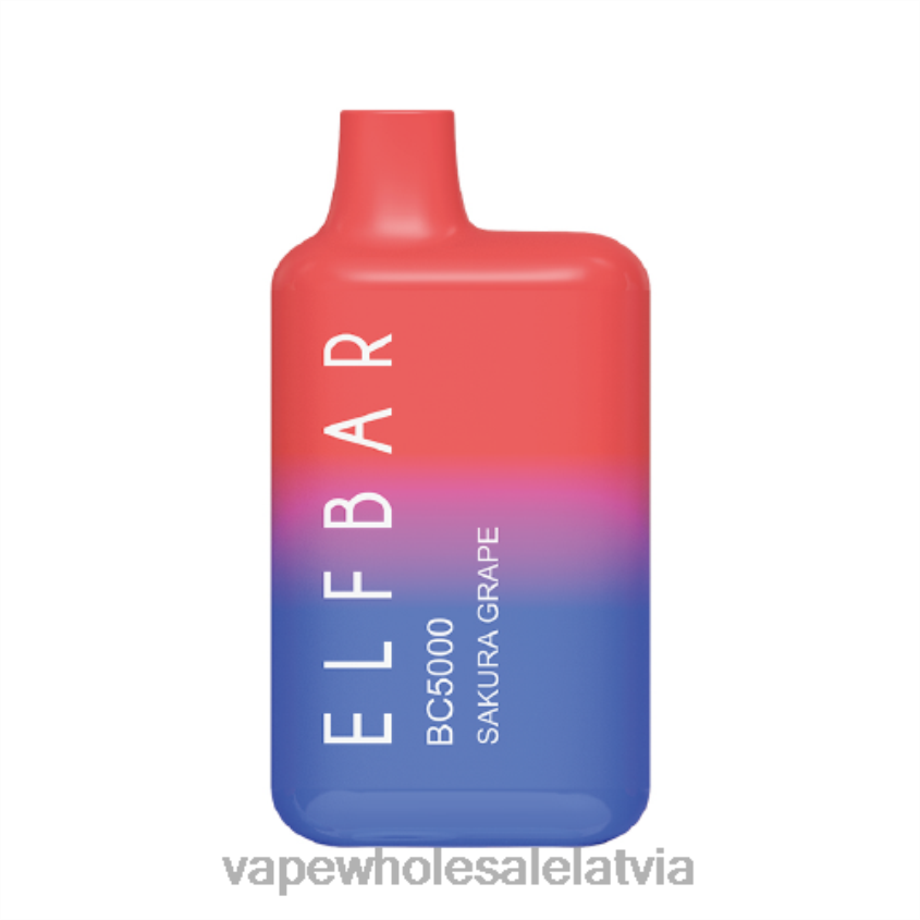 voom elektroniskā cigarete 26662307 sakuras vīnogas ELFBAR BC5000