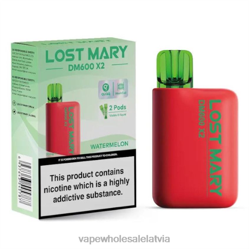 elektroniskā cigarete kubik 26662482 arbūzs LOST MARY DM600 X2