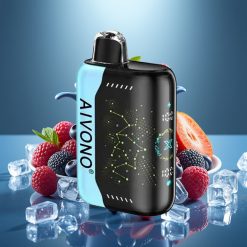 Aivono AIM BOOM 25000 Puffs Zilā Aveņu Ledus 28ml 650mAh
