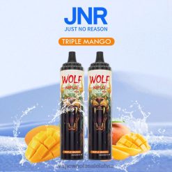 crystal elektroniskā cigarete 26662775 trīskāršais mango JNR WOLF NIPLO