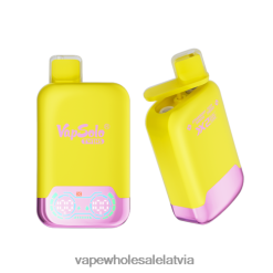 E Cigarette Wholesale - Vapsolo TWINS vienreizējās lietošanas vape zemeņu banāns un putojošs ķirsis ZLD8PH126