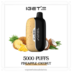 Electronic Cigarette Liquids Wholesale - IGET Moon K5000 ananāsu kokosrieksts F840X16