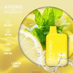 Electronic Cigarette Wholesale - Aivono AIM BOXX 4000 citronu piparmētra VZTB6230