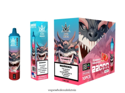 Electronic Cigarette Wholesale Supplier - Bang Beach 22000 uzpūtienu viedais ekrāns zemeņu arbūzs 862V0823