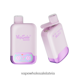 Electronic Cigarette Wholesale Supplier - Vapsolo TWINS vienreizējās lietošanas vape vīnogu ledus un zemeņu kivi ZLD8PH122