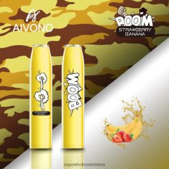 Electronic Cigarette Wholesalers Europe - Aivono AIM BOOM 600 zemeņu banāns VZTB6363
