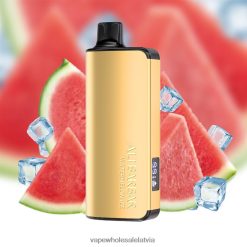 Electronic Cigarette Wholesalers Europe - Alibarbar Ingot 9000 vienreizējās lietošanas vape arbūzu ledus ZLD8PH26
