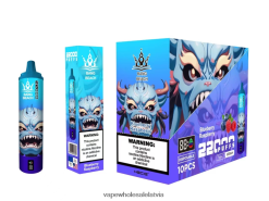 Elektroniskā Cigarete Cena - Bang Beach 22000 uzpūtienu viedais ekrāns melleņu avenes 862V0814