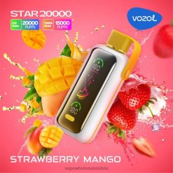 Elektroniskā Cigarete Cena - zemeņu mango VOZOL STAR 20 000 6D2PN1