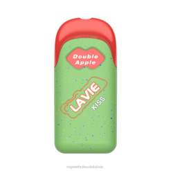 Elektroniskā Cigarete Kubik - dubultais ābols LAVIE KISS 8000 uzpūtienu H8B0J106