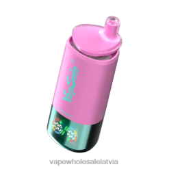 Elektroniskā Cigarete Kubik - VapSolo Triple 30000 uzpūtienu ananāsu kokosriekstu un zemeņu banāns un zilais razz 4F4602