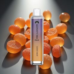 Hayati Pro Max Disposable Vape Čūsku Lācīša Garša ar 4000 Puffiem un 1400mAh Bateriju