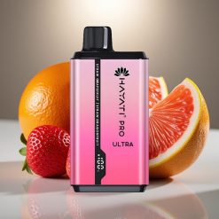 Hayati Pro Ultra 15000 Puffs 2×12ml Zemeņu Greipfrūts Zemeņu Dragongvajs