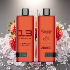 Lavie Cube 20000 Puffs 28ML Zemeņu Liči Ledus Disposable Vape