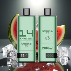 Lavie Cube 20000 Puffs Disposable Vape Arbūzu Ledus 28ML 600mAh