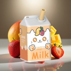 LAVIE Milk 7000 Puffs Disposable Vape Zemenes Mango 16ML 5%