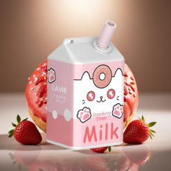LAVIE Milk 7000 Puffs Zemeņu Donuts Disposable Vape 16ML