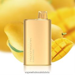 Vape Wholesale Latvia - Alibarbar Rich 8000 vienreizējās lietošanas vape mango maģija ZLD8PH7
