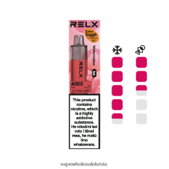 Vape Wholesale Latvia - arbūzs (ledus) RELX MagicGo 4000 vienreizējās lietošanas vape Z80FNL7