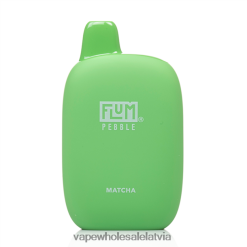 Vape Wholesale Latvia - FLUM PEBBLES 6000 uzpūtienu matcha 28TVPF33