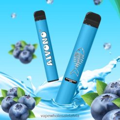 Vape Wholesale Supplier - Aivono AIM FISHBONE 600 melleņu ledus VZTB6279