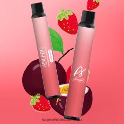 Vape Wholesale Supplier - Aivono AIM PRO 1500 zemeņu pasifloras auglis VZTB6162