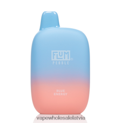 Vape Wholesale Supplier - FLUM PEBBLES 6000 uzpūtienu zilā enerģija 28TVPF19