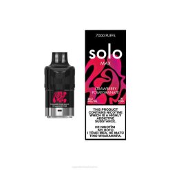 Vape Wholesale Supplier - Solo MAX pod zemeņu granātābols 4F0H84