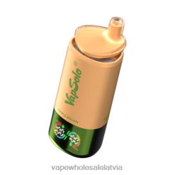 Vape Wholesale Supplier - VapSolo Triple 30000 uzpūtienu zemeņu avenes & trīskāršā melone un skābie mango ananāsi 4F4606