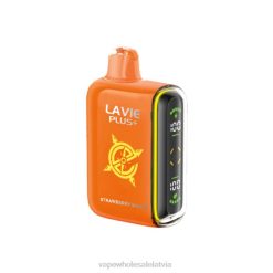 Vape Wholesale Supplier - zemeņu mango LAVIE PLUS 15000 uzpūtienu H8B0J97