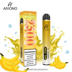 Vape Wholesale Supplies - Aivono AIM STICK 2500 banānu ledus VZTB6151