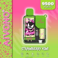 Vape Wholesale Supplies - Aivono AIM TANK 9500 zemeņu kivi VZTB647