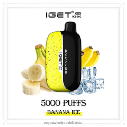Vape Wholesale Supplies - IGET Moon K5000 banānu ledus F840X11