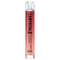 vienreizējās lietošanas vape 26662268 melleņu ķiršu dzērvenes SKE Crystal Bar vienreizējās lietošanas vape 600 uzpūtienus