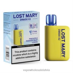vienreizējās lietošanas vape 26662478 ananāsu marakujas citronu LOST MARY DM600 X2