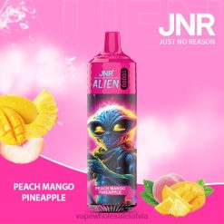 vienreizējās lietošanas vape 26662658 persiku mango ananāss JNR ALIEN