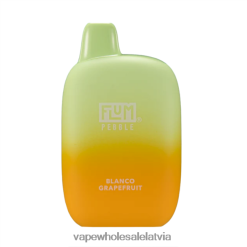 Vienreizējās Lietošanas Vape - FLUM PEBBLES 6000 uzpūtienu Blanco greipfrūts 28TVPF18