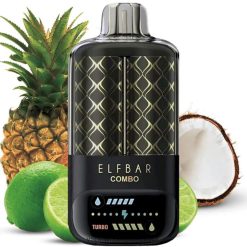 Vienreizējās Lietošanas Vape - laims un ananāsi Elf Bar Combo 25 000 2FX6R85