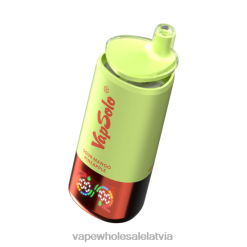 Vienreizējās Lietošanas Vape - VapSolo Triple 30000 uzpūtienu zemeņu kivi un skābo mango ananāsi un sarkanais bullis 4F4605
